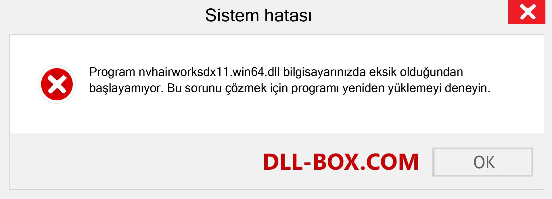 nvhairworksdx11.win64.dll dosyası eksik mi? Windows 7, 8, 10 için İndirin - Windows'ta nvhairworksdx11.win64 dll Eksik Hatasını Düzeltin, fotoğraflar, resimler